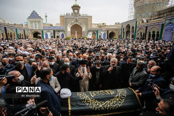 مراسم تشییع پیکر آیت الله محمدی ری شهری