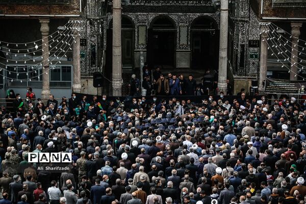 مراسم تشییع پیکر آیت الله محمدی ری شهری