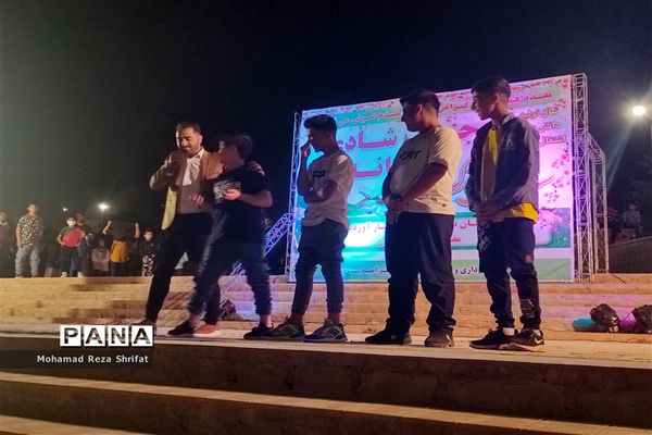 جشن عیدانه به‌مناسبت سال نو در شهرستان امیدیه