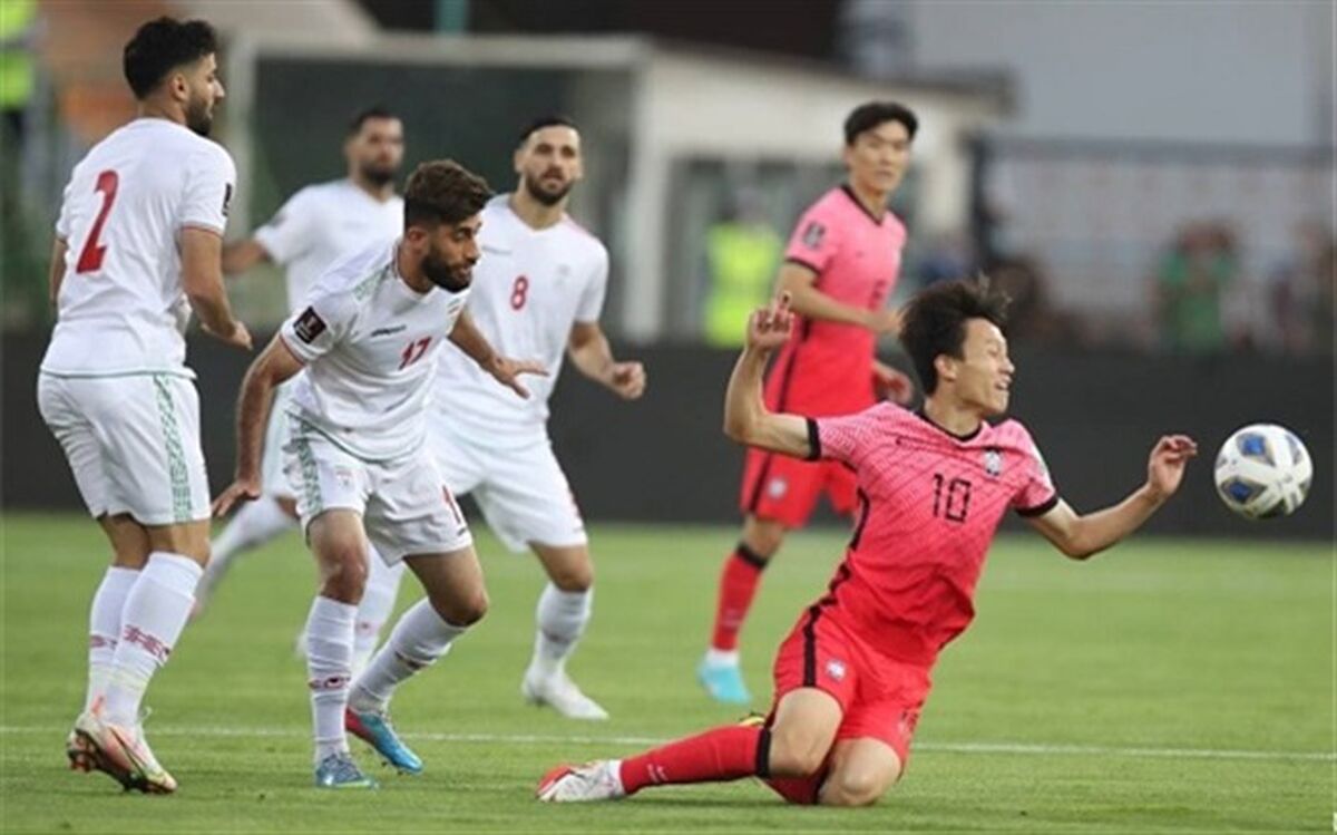 ایران نیمه نخست بازی با کره‌جنوبی را با شکست پشت سر گذاشت