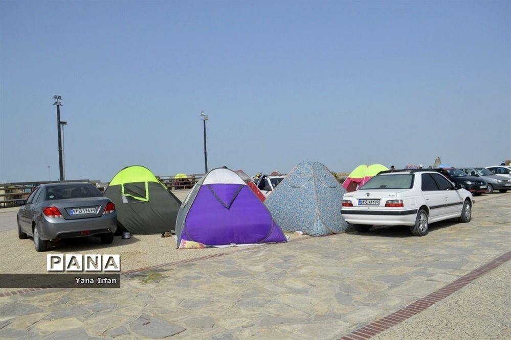 گردشگران نوروزی در بوشهر