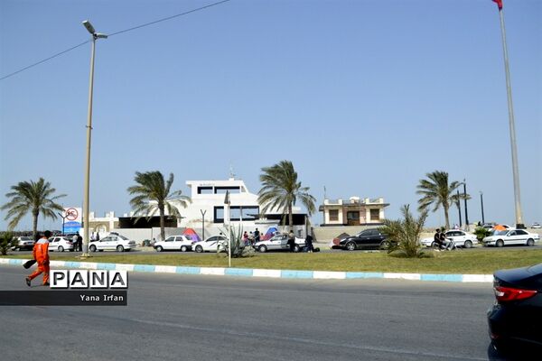 گردشگران نوروزی در بوشهر