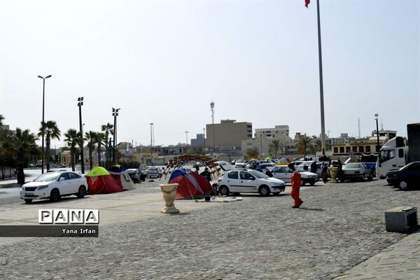 گردشگران نوروزی در بوشهر