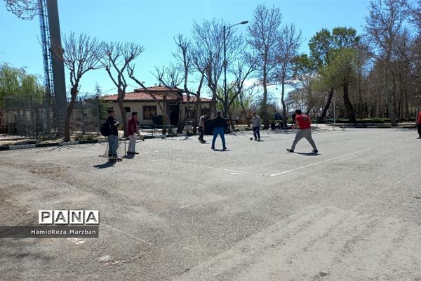 بوستان شهید چمران شهر کرج در نوروز 1401