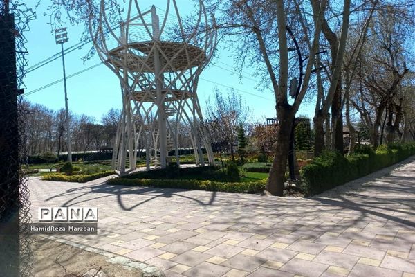 بوستان شهید چمران شهر کرج در نوروز 1401