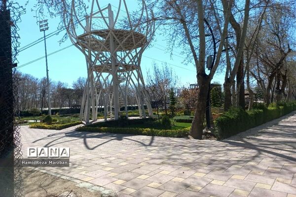 بوستان شهید چمران شهر کرج در نوروز 1401