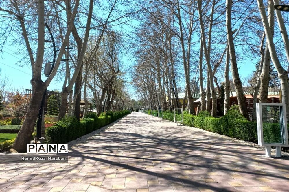 بوستان شهید چمران شهر کرج در نوروز 1401