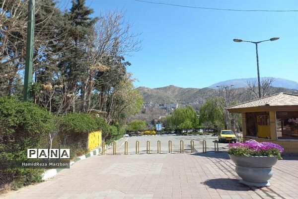 بوستان شهید چمران شهر کرج در نوروز 1401