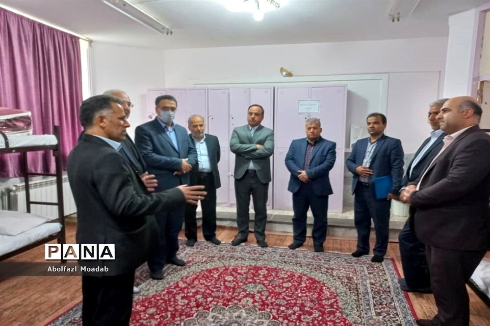 بازدید معاونت پژوهش، برنامه‌ریزی و توسعه منابع آموزش و پرورش خراسان‌رضوی از مراکز اسکان فرهنگیان، خلیل آباد