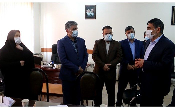 دیدار نوروزی مدیرکل آموزش و پرورش استان گیلان با کارکنان  اداره کل