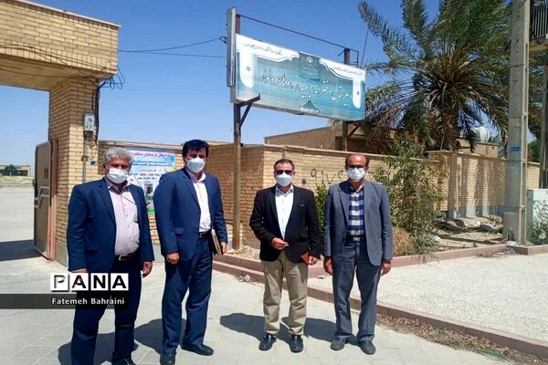 بازدید معاون اداره‌کل ارزیابی عملکرد وزارت آموزش و پرورش از ستاد اسکان منطقه دلوار