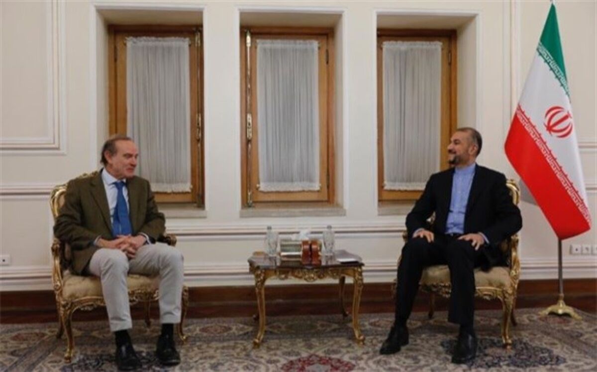 امیرعبداللهیان با  انریکه مورا دیدار کرد