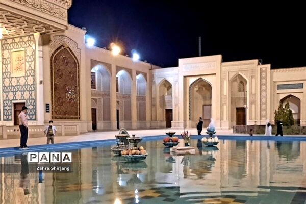 حرم مطهر شاهچراغ در ایام نوروز