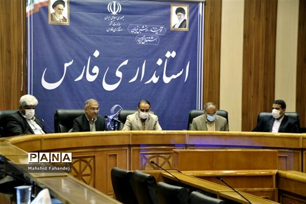 نشست خبری مدیرکل آموزش و پرورش استان فارس و معاون سیاسی، امنیتی و اجتماعی استانداری فارس