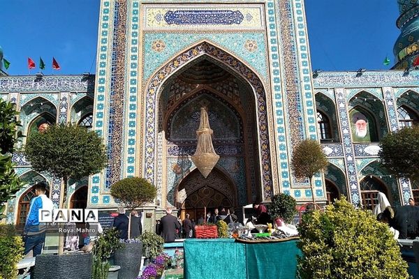 حرم امام‌زاده صالح(ع) در ایام عید نوروز