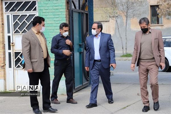 بازدید مسئولان آموزش و پرورش استان کرمانشاه از ستاد اسکان نوروزی فرهنگیان