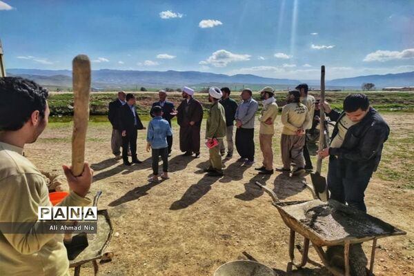 اردوی جهادی دانشجویان بسیجی قم در ایلام