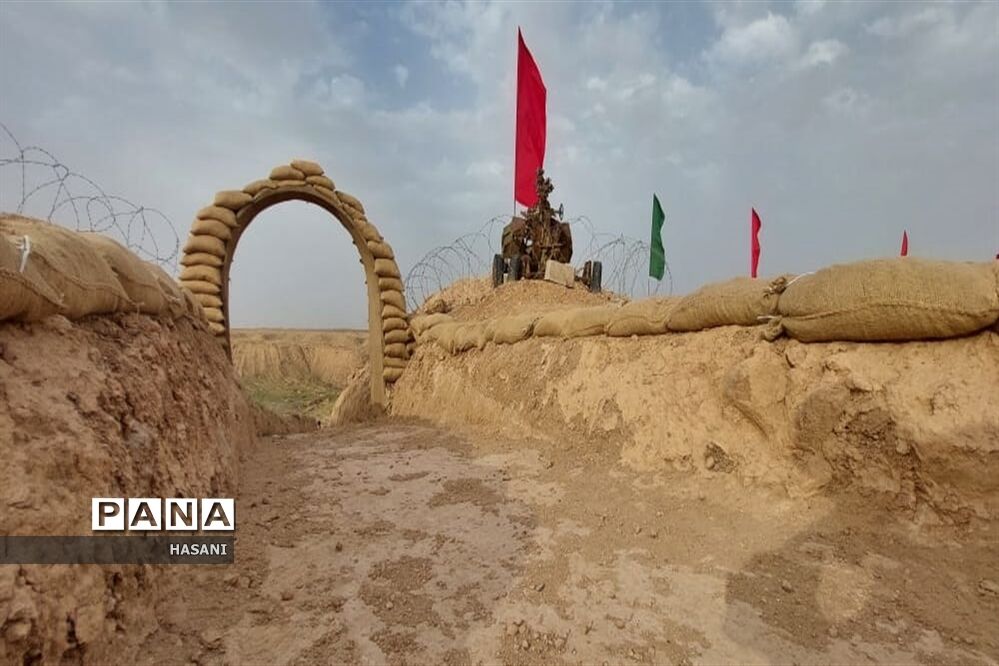 اردوی راهیان‌نور در یادمان والفجر ۱ در چم هندی