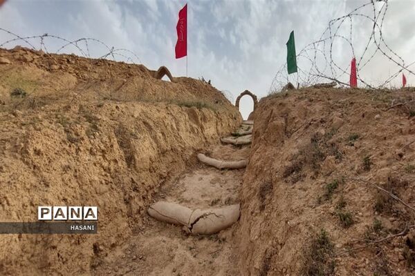 اردوی راهیان‌نور در یادمان والفجر ۱ در چم هندی
