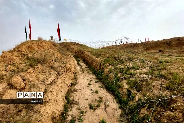 اردوی راهیان‌نور در یادمان والفجر ۱ در چم هندی