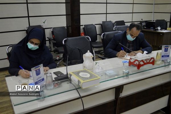 نشست‌خبری مدیرکل آموزش و پرورش استان بوشهر