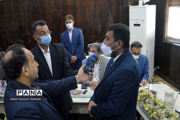 نشست‌خبری مدیرکل آموزش و پرورش استان بوشهر