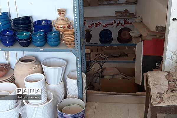 «روستای مِند» یکی از مراکز سفال در ایران‌