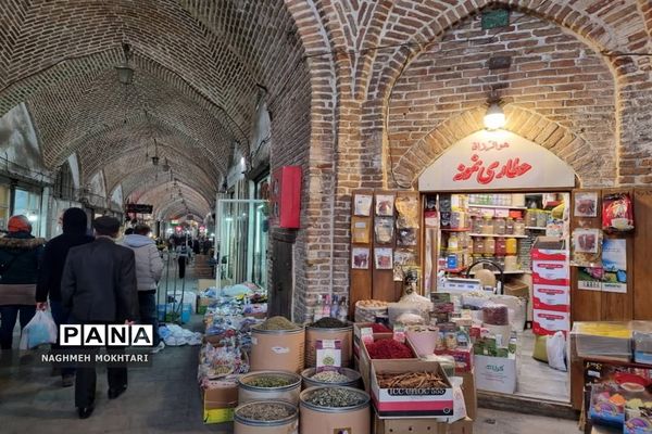 بازار بزرگ تبریز در ایام نوروز