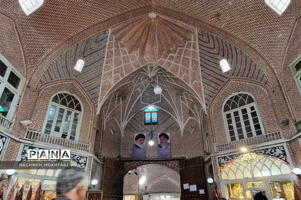 بازار بزرگ تبریز در ایام نوروز