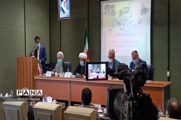 نشست شورای اداری شهرستان خلیل‌آباد