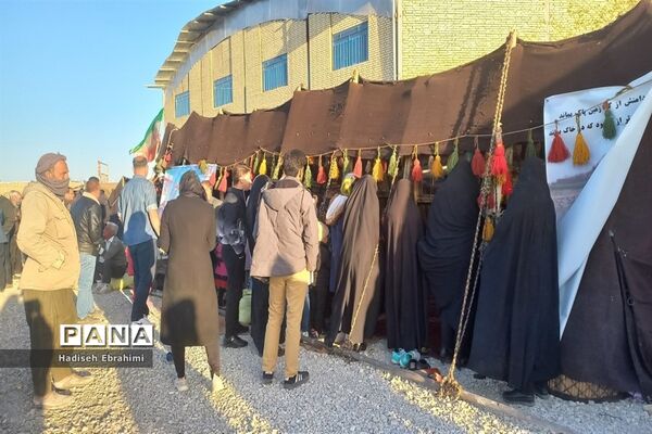 روستای زیار میزبان اقوام عشایر اصفهان و گردشگران نوروزی