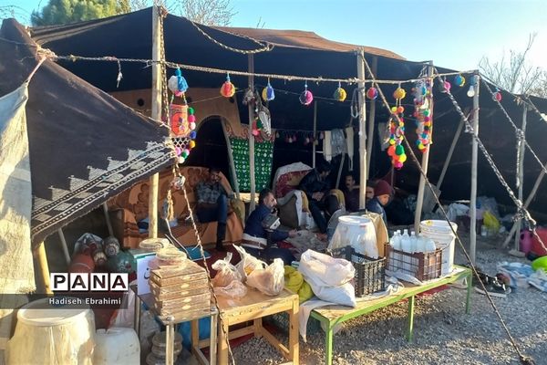 روستای زیار میزبان اقوام عشایر اصفهان و گردشگران نوروزی