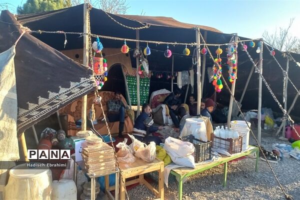 روستای زیار میزبان اقوام عشایر اصفهان و گردشگران نوروزی