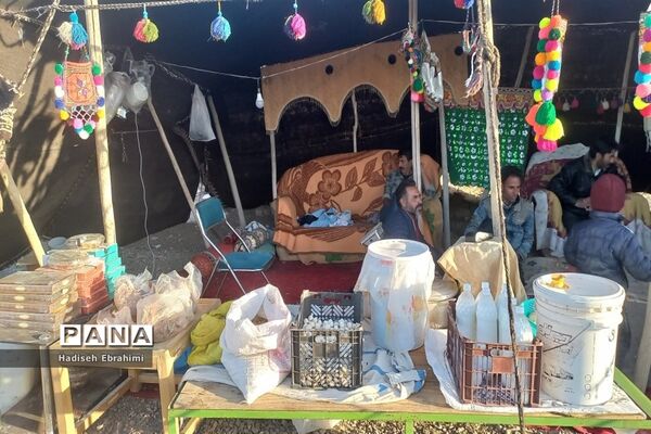 روستای زیار میزبان اقوام عشایر اصفهان و گردشگران نوروزی