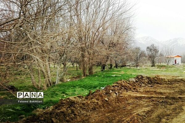 طبیعت بهاری و جاذبه‌های دیدنی روستای عمارت