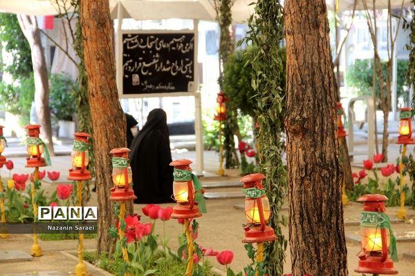 گشتی در قطعه 50 بهشت‌ زهرا(س)