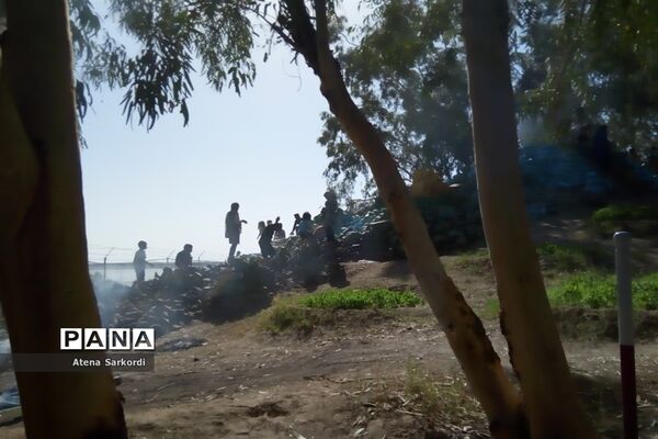 میزبانی از مسافر نوروزی در چاه نیمه‌های سیستان و بلوچستان