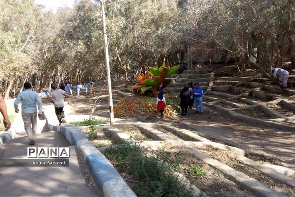 میزبانی از مسافر نوروزی در چاه نیمه‌های سیستان و بلوچستان