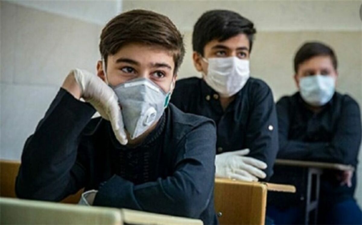 شادی دانش‌آموزان شهر کاج از شروع دوباره آموزش حضوری