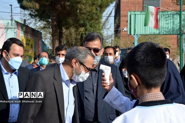 مراسم بازگشایی مدارس در ناحیه یک مشهد