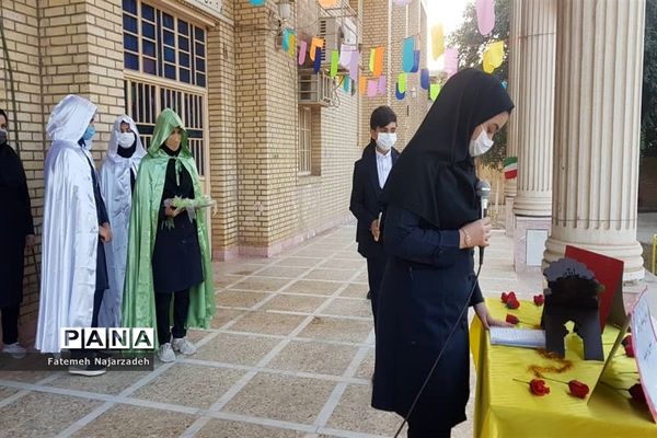 نواختن زنگ بازگشایی حضوری  مدارس در شوشتر