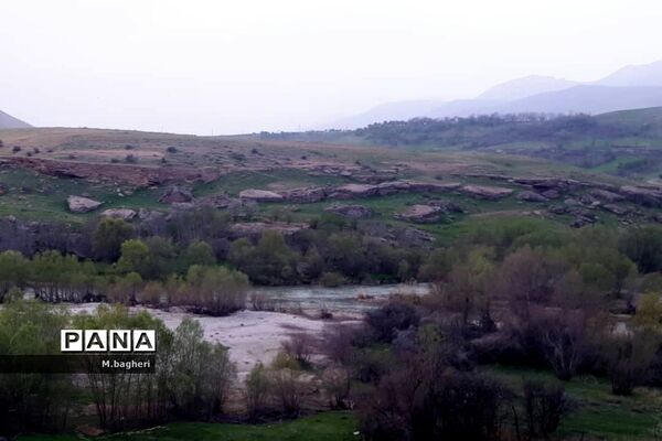 زیبایی‌های شهرکاج در فصل شکوفه‌ها