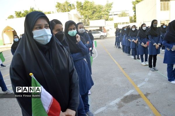 بازگشت به آموزش حضوری دبیرستان‌ام ابیها بوشهر