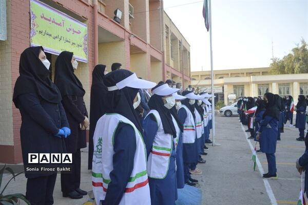 بازگشت به آموزش حضوری دبیرستان‌ام ابیها بوشهر