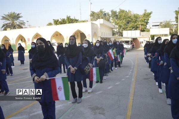 بازگشت به آموزش حضوری دبیرستان‌ام ابیها بوشهر