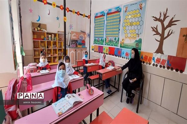 بازگشایی حضوری مدارس شهرستان داراب