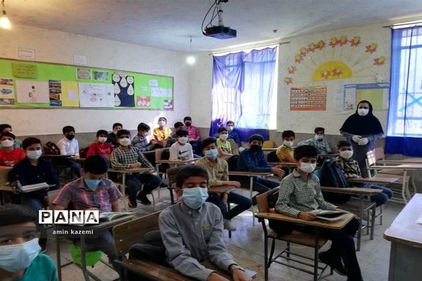 بازگشایی حضوری مدارس شهرستان داراب