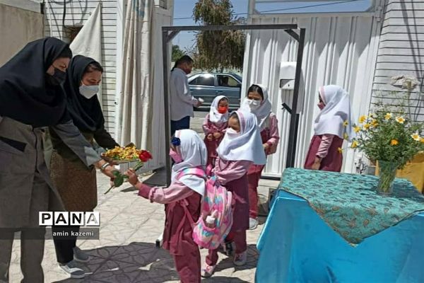 بازگشایی حضوری مدارس شهرستان داراب