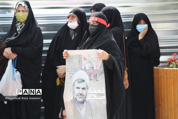 تشییع پیکر شهید محمد اصلانی