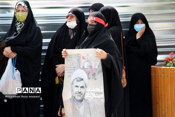 تشییع پیکر شهید محمد اصلانی